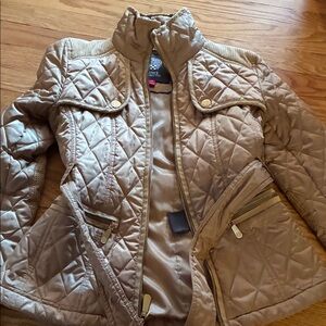 Women's Quilted Jacket with belt